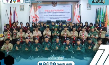 *Resmi dilepas, Konda Jambi Siap Sukseskan Kemah Bela Negara Tingkat Nasional 2022