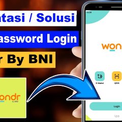 Panduan Cara buka blokir Wondr by BNi Salah Password 3 kali
