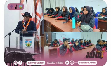KONTINGEN DAERAH JAMBI TIBA DI BUMI SEPUCUK JAMBI SEMBILAN LURAH
