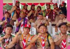 Ka. Kwarda Jambi menghadiri Kemah Nasional V SAKO PRAMUKA SIT Tahun 2023