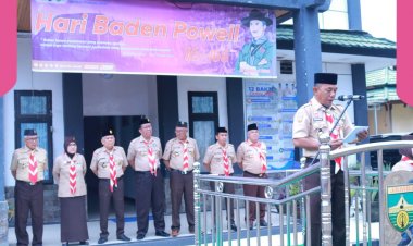 Kwarda Gerakan Pramuka Jambi Peringati Hari Baden Powell ke-166