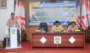 Bimbingan Teknis dan Rapat Koordinasi Pengelolaan Keuangan dalam Jajaran Kwarda Jambi Tahun 2023 