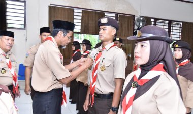 Pelantikan Dewan Kerja Cabang Gerakan Pramuka Batanghari Masa Bakti 2022 - 2027