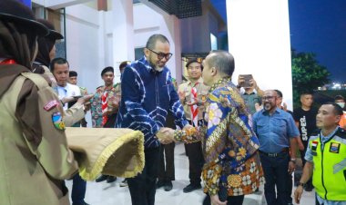 FOTO: Ka Kwarda Jambi Sambut Kedatangan Ka Pimsaka Kalpataru dan Wanabakti Gerakan Pramuka