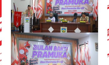Donor Darah Bulan Bakti Pramuka, dalam Rangka Memperingati Hari Pramuka ke-62