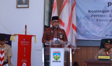 Ka. Kwarda Lepas Konda Jambi, untuk Ikuti Pertikawan Regional Sumatera Tahun 2023