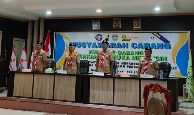 Kamabicab Merangin Buka Kegiatan Musyawarah Cabang Gerakan Pramuka Merangin