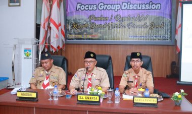 Forum Group Discussion (FGD) Pembahasan 7 Panduan Kwarda Jambi Tahun 2024 