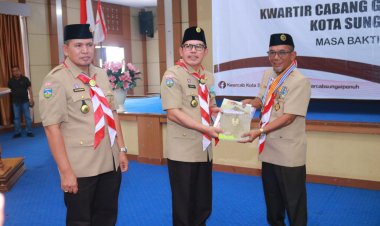 Ka. Kwarda Jambi Lantik Pengurus Mabicab Kota Sungai Penuh