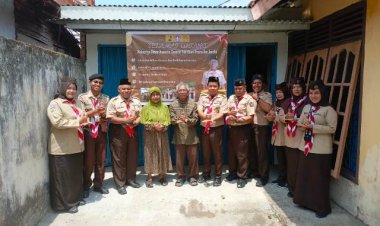 Masih Rangkaian  Hari Pramuka ke-63, Pengurus Kwarda Jambi Kunjungi Tokoh Pramuka Jambi