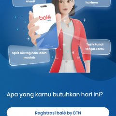 Cara buka blokir bale by BTN mobile secara online hubungi WhatsApp resmi btn