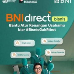 Pengguna BNIDirect Terkunci Silakan hubungi WhatsApp resmi BNI di Nomor: 62 899-9995-735.