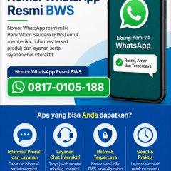 Cara buka Blokir BWS mobile banking terblokir