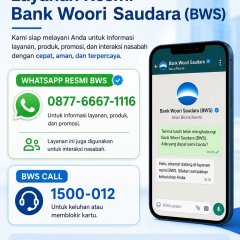 WhatsApp Resmi Bank Woori Saudara BWS