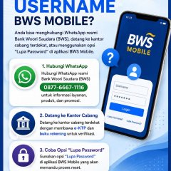 Bagaimana Cara Ubah Username BWS Mobile Banking
