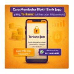 Bagaimana cara membuka blokir bank jago