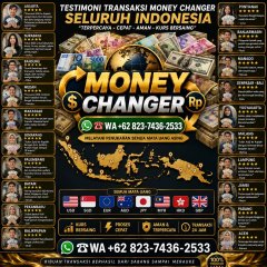 PT Able Exchange Money Changer  jasa penukaran uang asing di cp mall,  Tlpn☎️WA 62 823-7436-2533