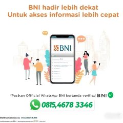 Apa Layanan BNI 24 jam Ini Dia nomor...